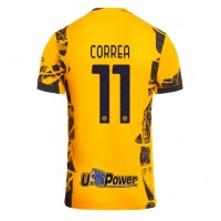 Pánský Fotbalový dres Inter Milan Joaquin Correa #11 2024-25 Třetí Krátký Rukáv